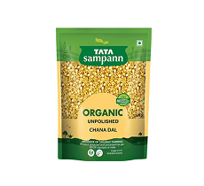 Tata Sampann Organic Chana Dal Unpolished